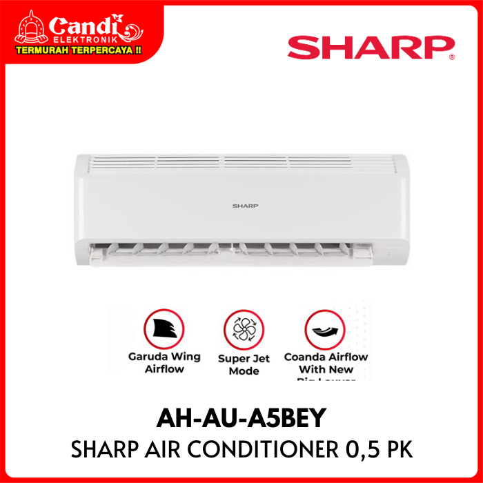 Sharp Air Conditioner 0,5 Pk (outdoor : Au-a5bey)
